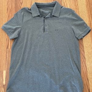 (2 COLORS) Armani Exchange Polos L GREY/BLACK